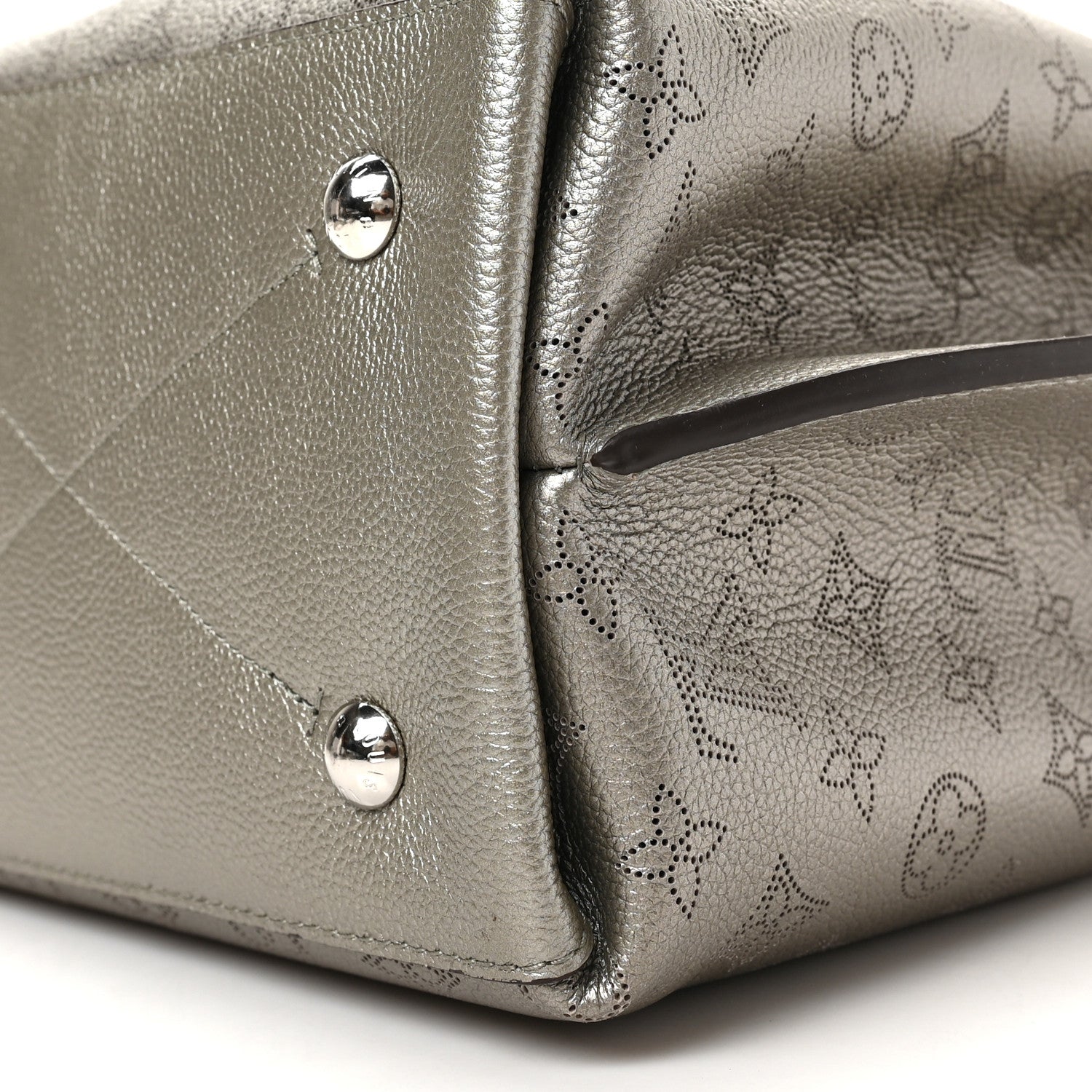 Louis Vuitton Metallic Mahina Muria Gris Souris 8 of 8
