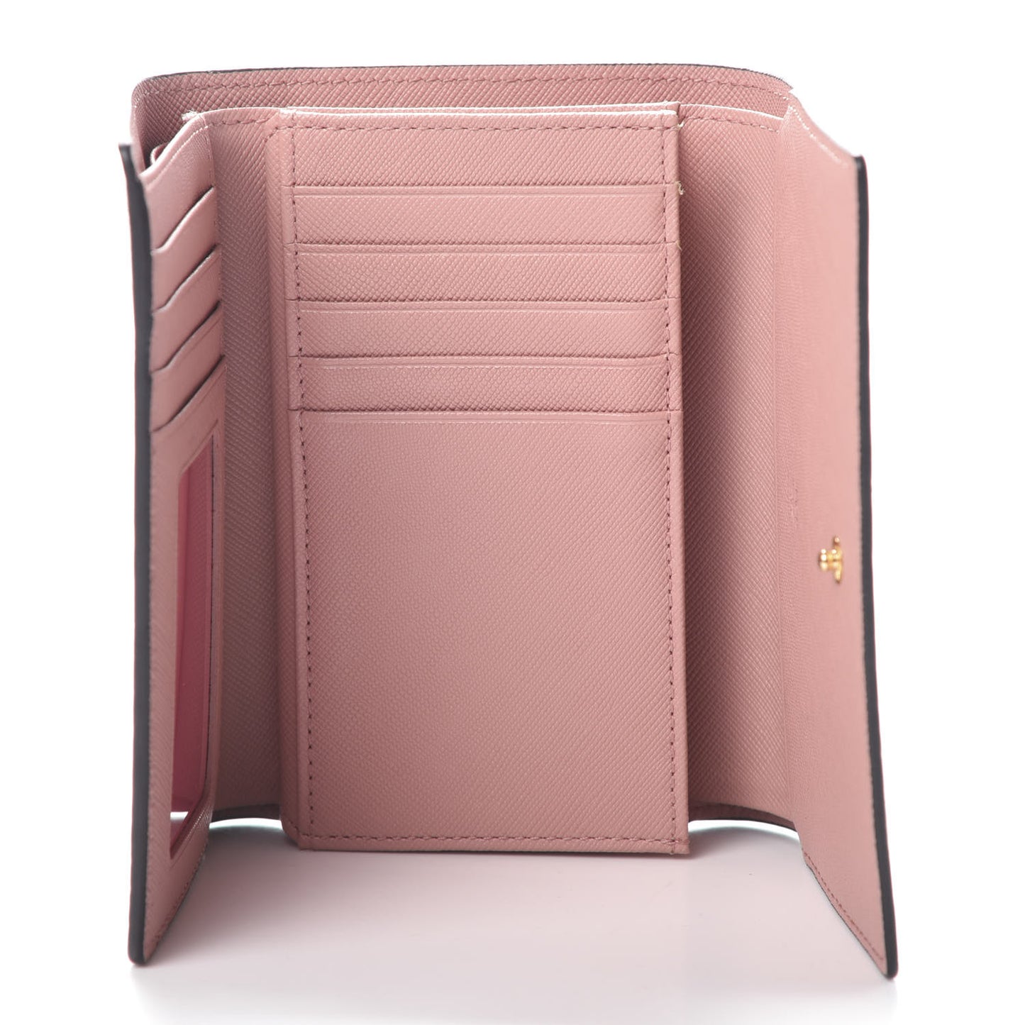 Visetos Rabbit Tri-Fold Wallet Beige