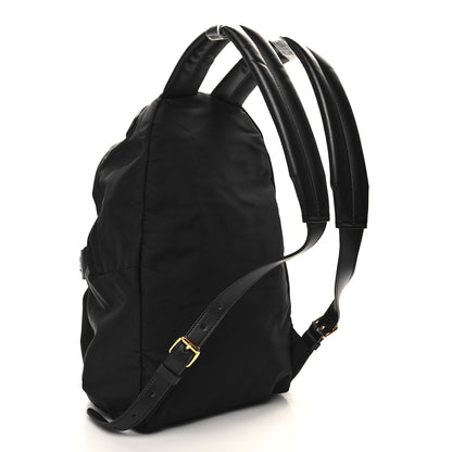 Stella McCartney Nylon Eco Alter Nappa Mini Falabella GO Backpack Black 2 of 9