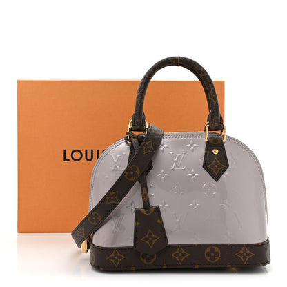 Louis Vuitton Vernis Epi Monogram Alma BB Champagne Metallise 10 of 10