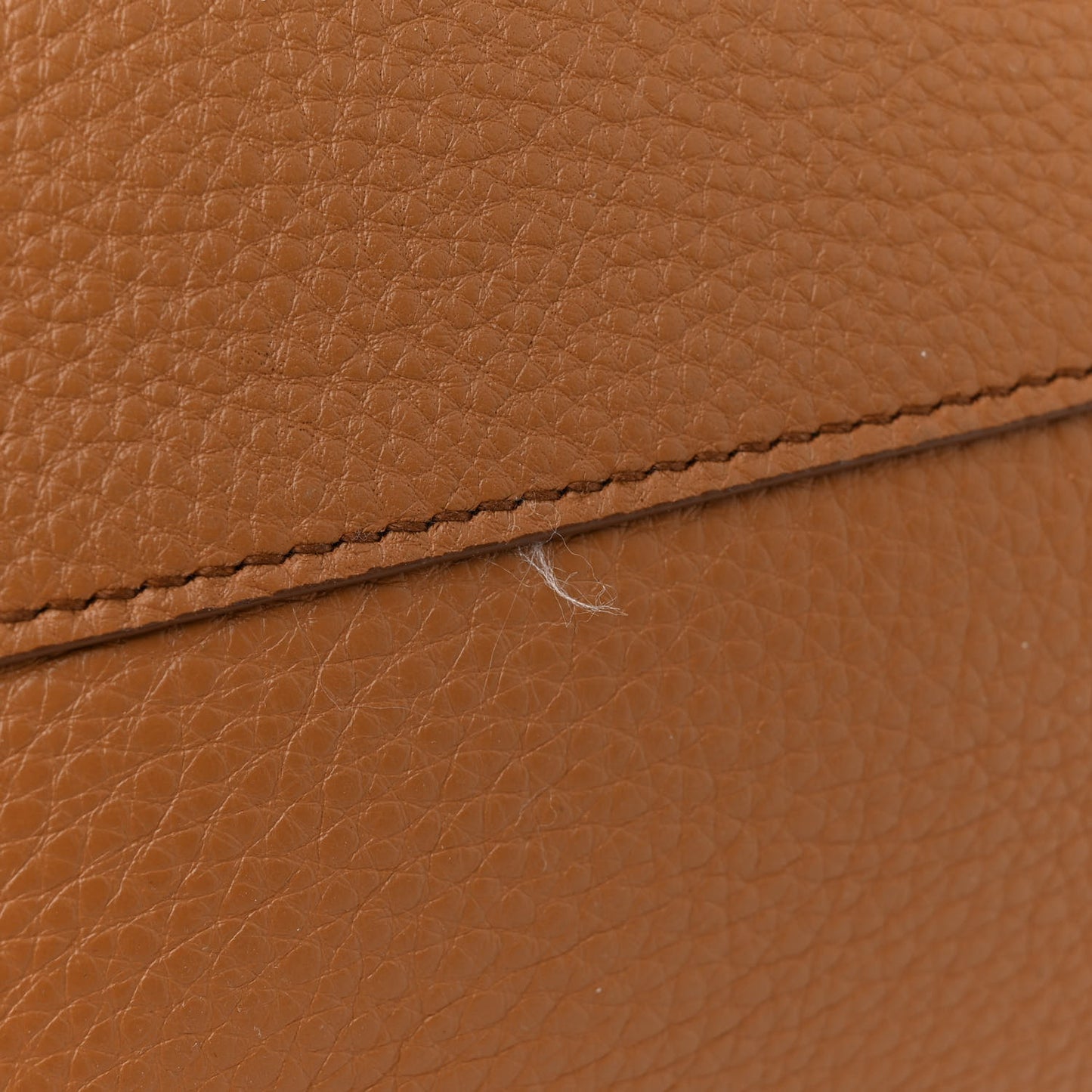 Vitello Daino Pocket Tote Caramel