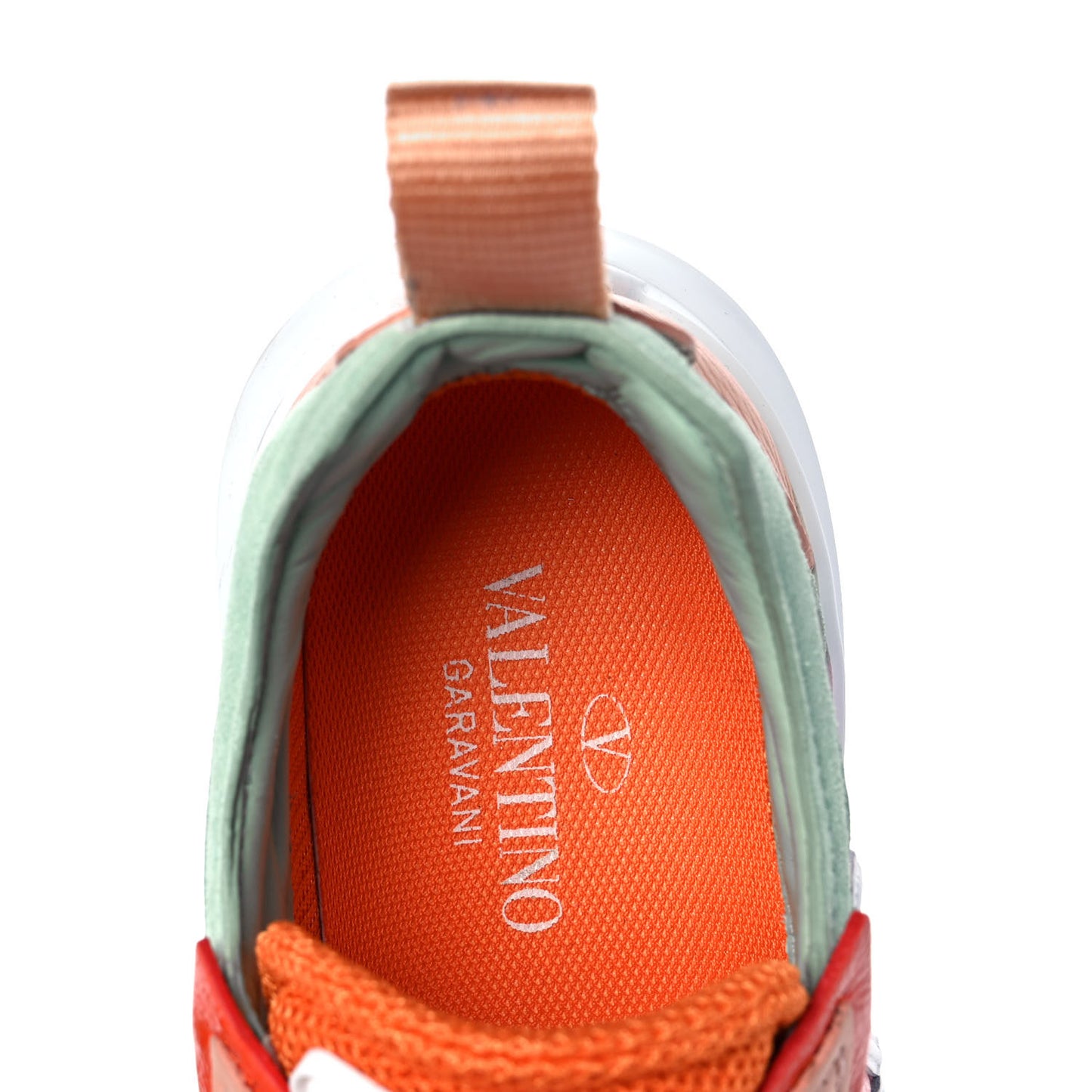 Calfskin Split Shegoes Sneakers 38.5 Light Mint Pesca Goldfish