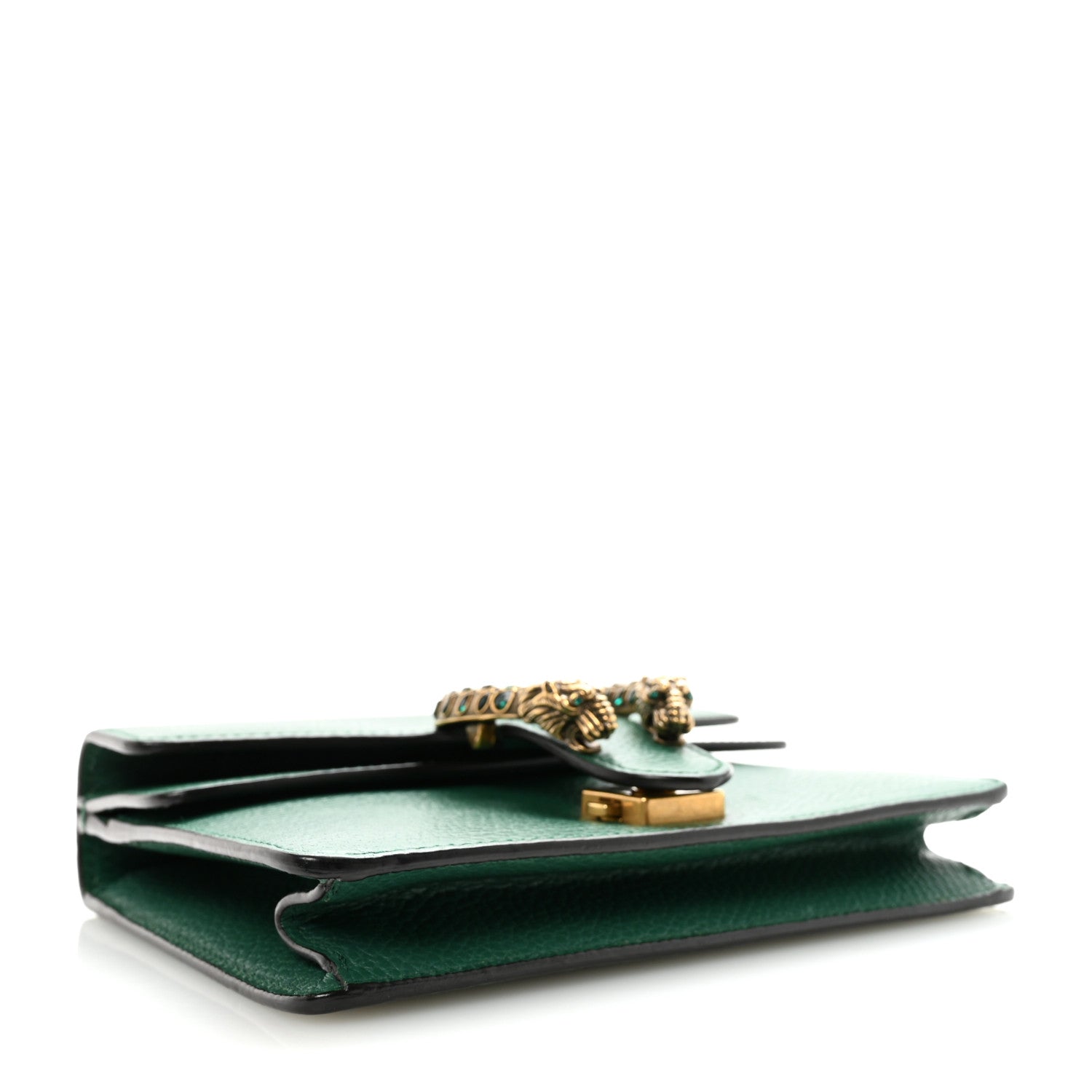 Gucci Calfskin Mini Dionysus Shoulder Bag Emerald 1869719
