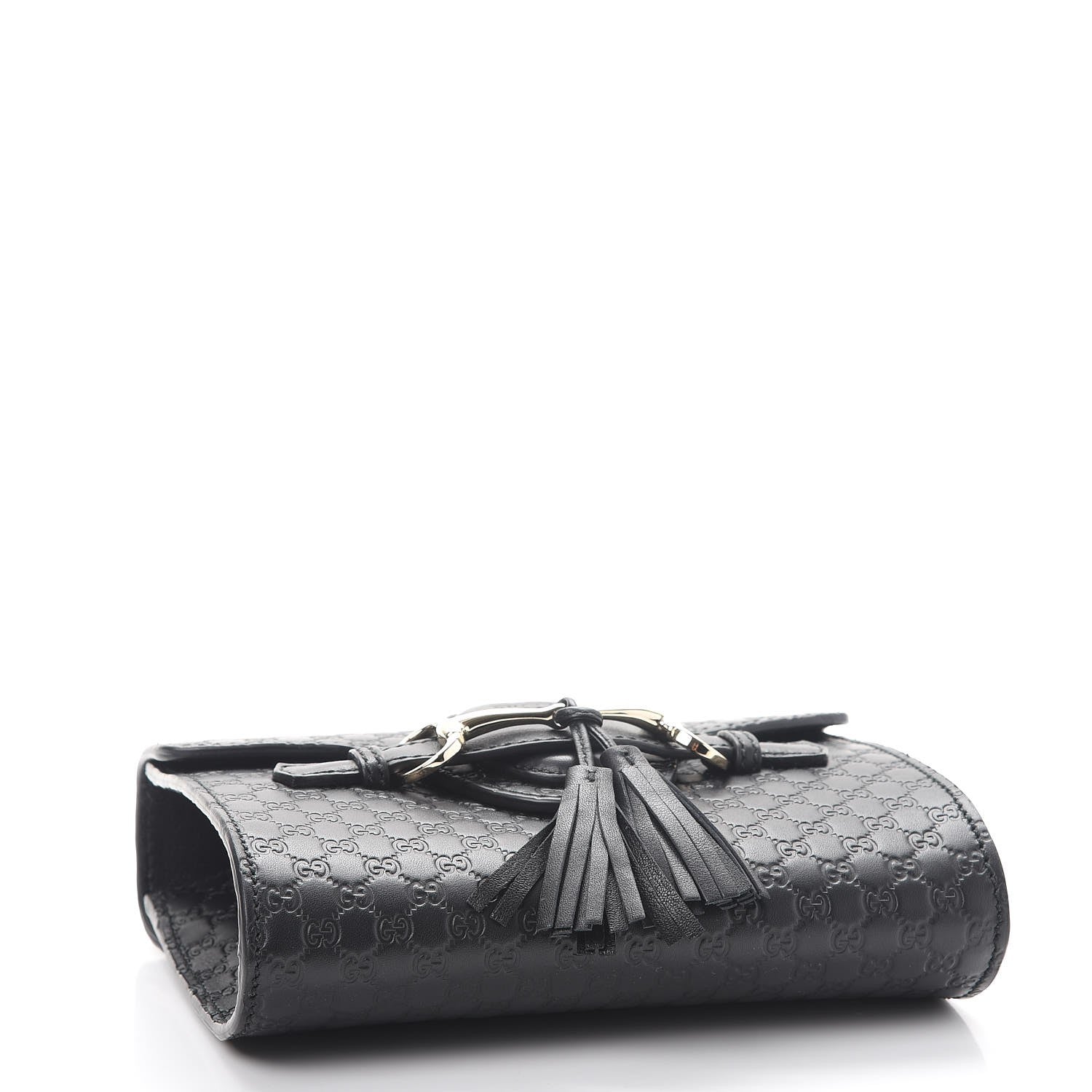 Gucci Microguccissima Mini Emily Shoulder Bag Black 4 of 7