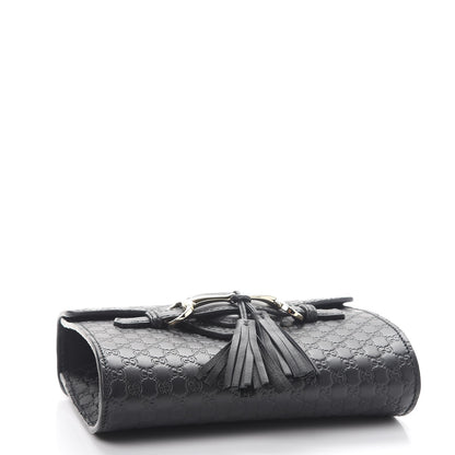 Gucci Microguccissima Mini Emily Shoulder Bag Black 4 of 7