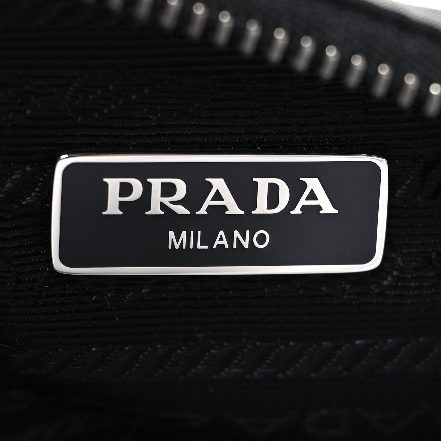 Prada Tessuto Nylon Saffiano Mini Re-Edition 2005 Bag Black 6 of 9