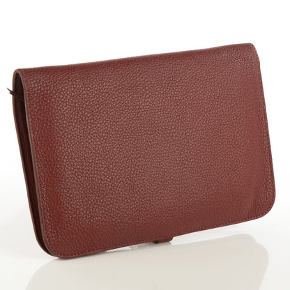 Hermes Togo Dogon Duo Wallet Brique 6 of 16