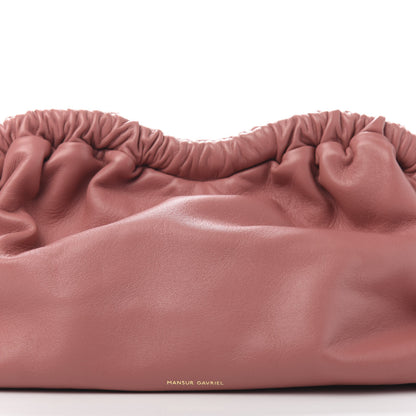 Mansur Gavriel Lambskin Cloud Clutch Blush 11 of 11