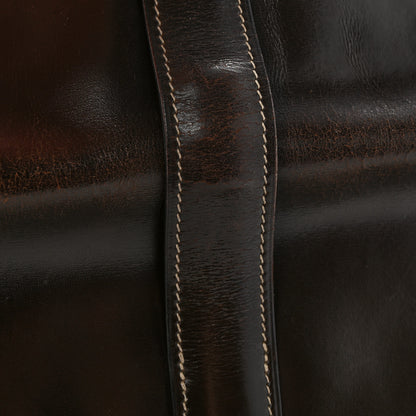 Hermes Box Jige GM Clutch Chocolate 12 of 14