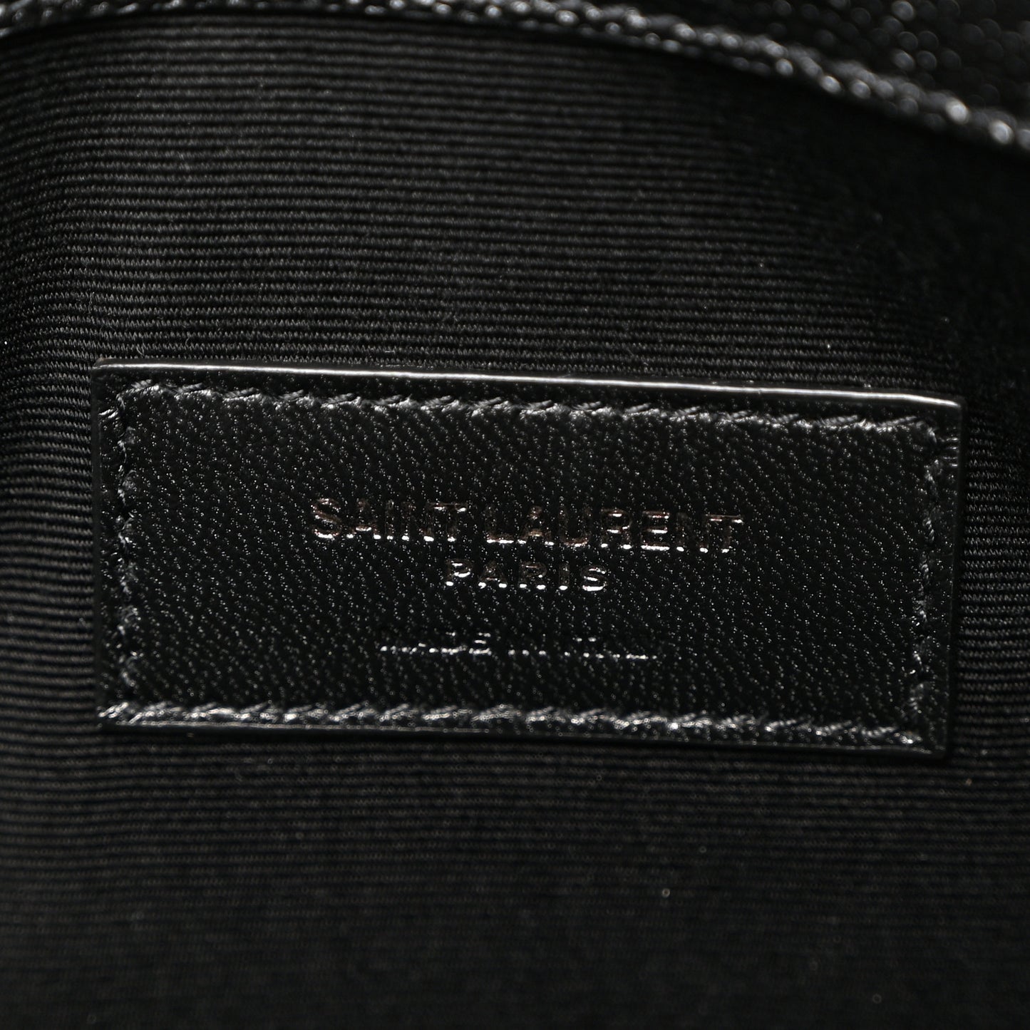 Grain De Poudre Monogram Uptown Pouch Black