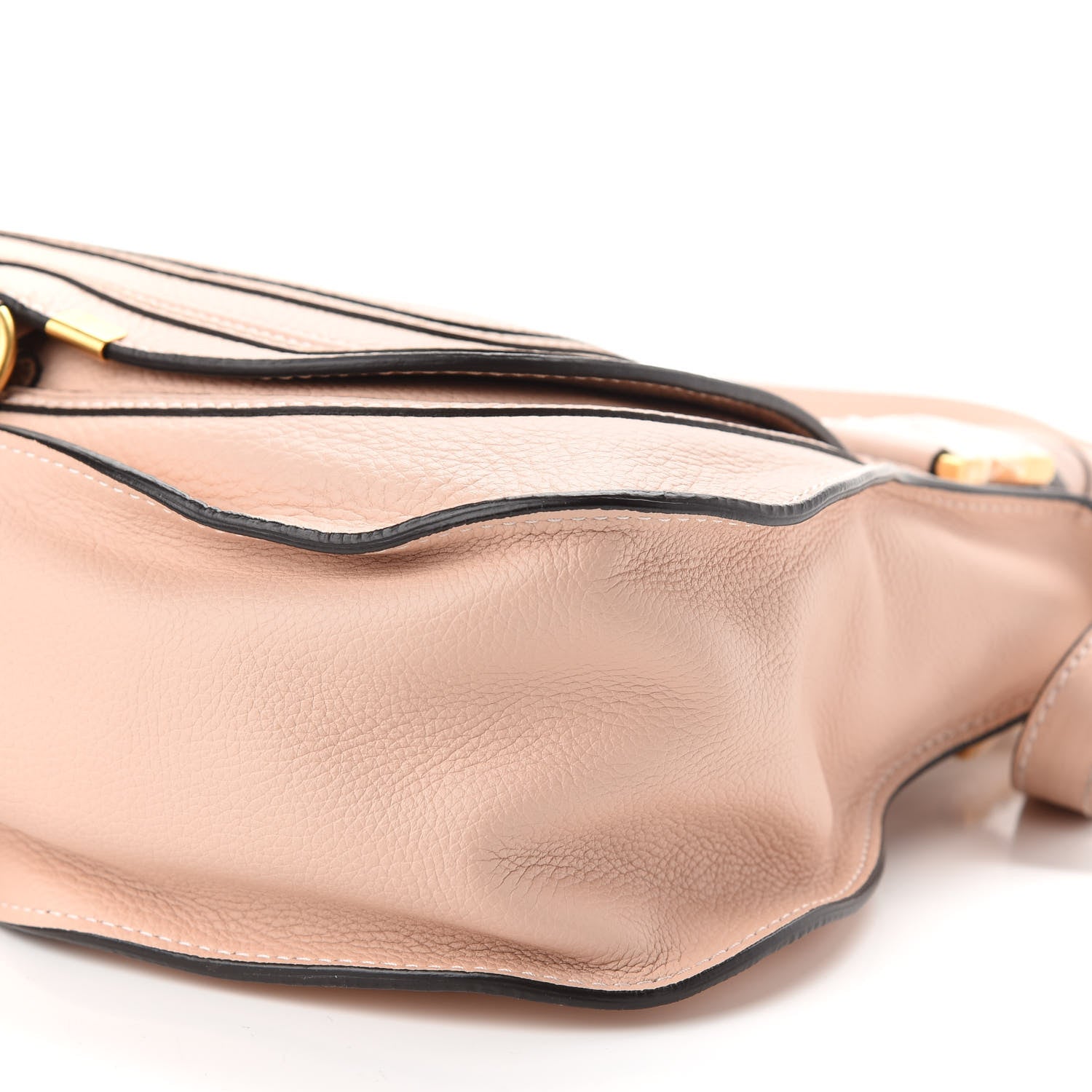Chloe Calfskin Medium Marcie Satchel Powder Beige 9 of 11