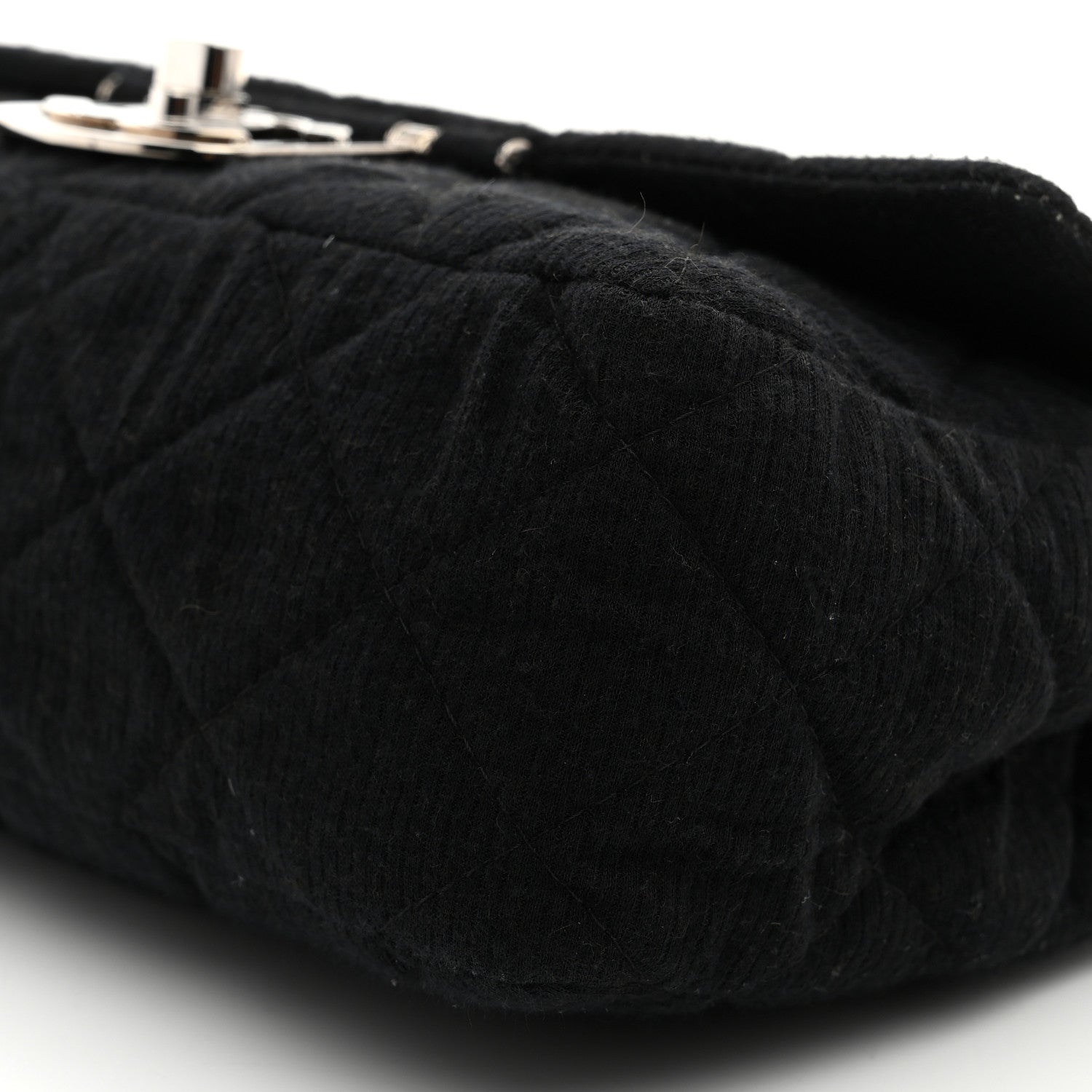 Chanel Fabric Quilted Le Marais Flap Black 10 of 10