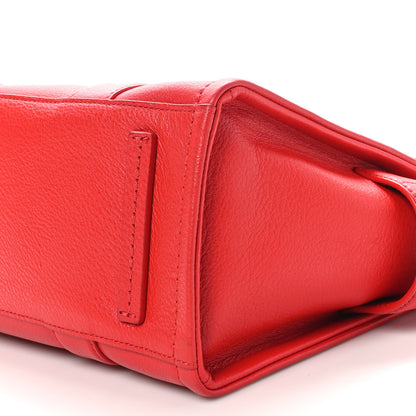 Marc Jacobs Grained Calfskin Medium The Tote Bag True Red 9 of 9
