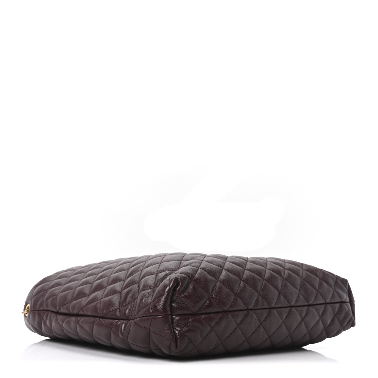 Saint Laurent Lambskin Quilted Maxi Icare Shopping Tote  Rouge Cabernet 5 of 11