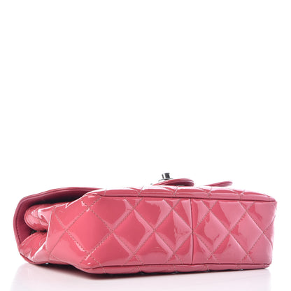 Chanel Patent Quilted Small Coco Shine Flap Pink 4 of 12