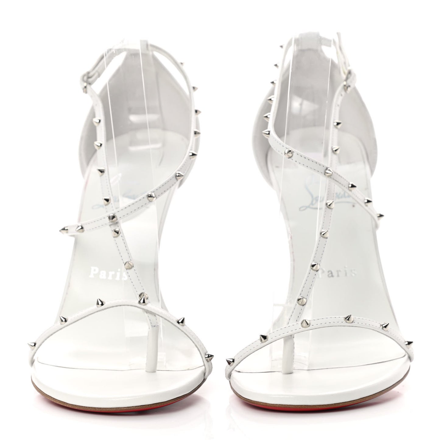 Riojana 100 Spiked Sandals 39.5 White