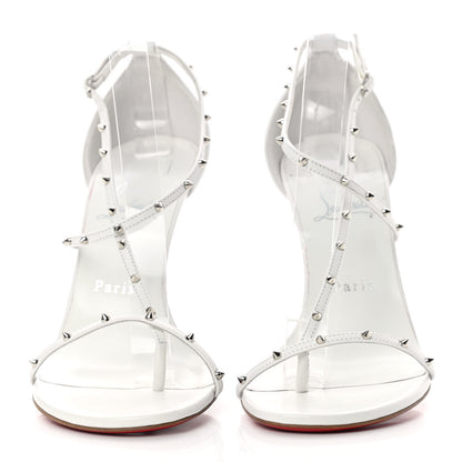 Christian Louboutin Riojana 100 Spiked Sandals 39.5 White 2 of 11