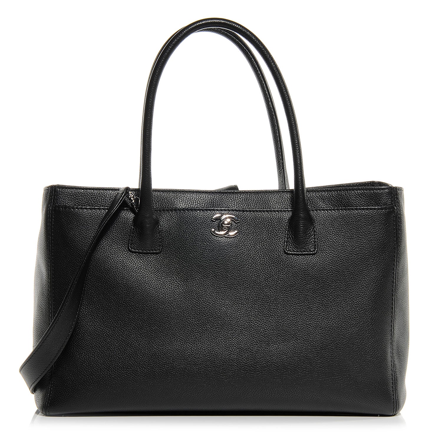 Chanel Cerf Executive Shopper Tote Black 1 of 7