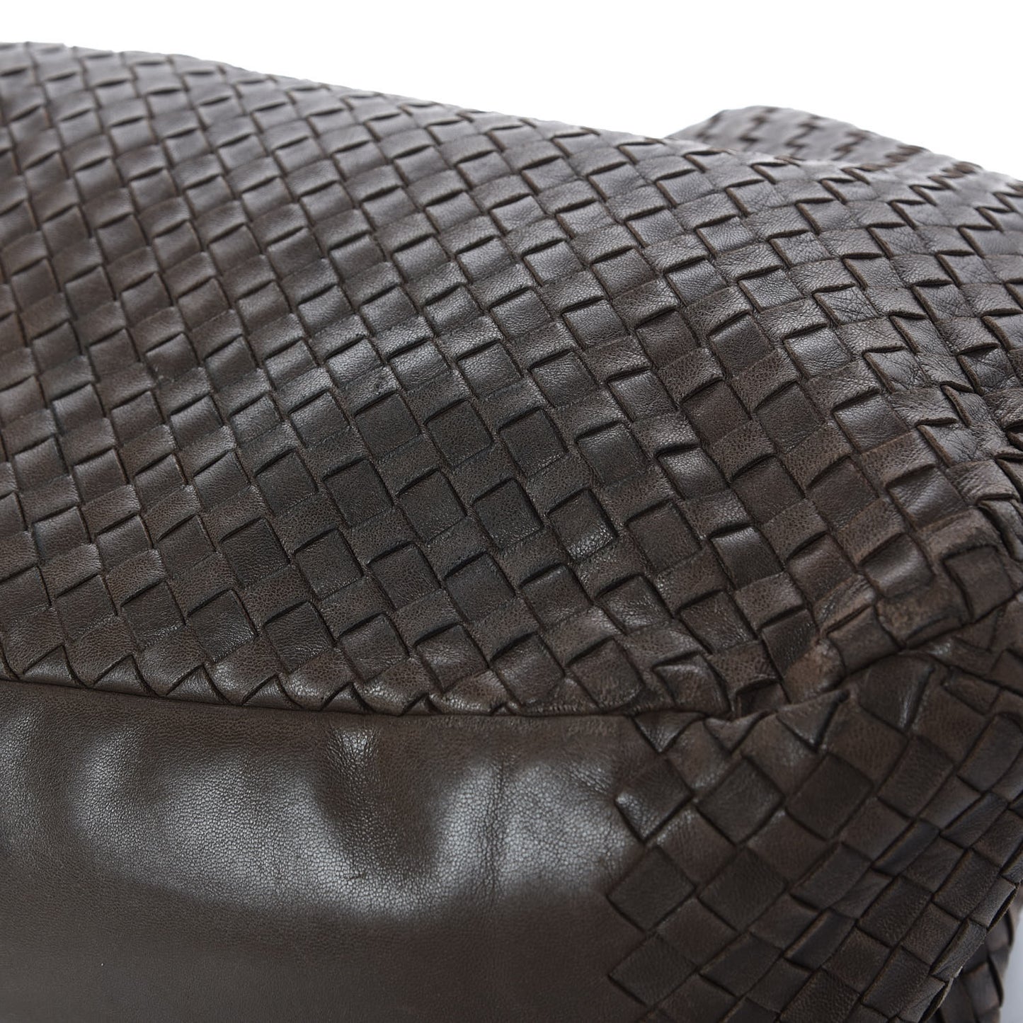 Nappa Intrecciato Large Campana Ash Scuro