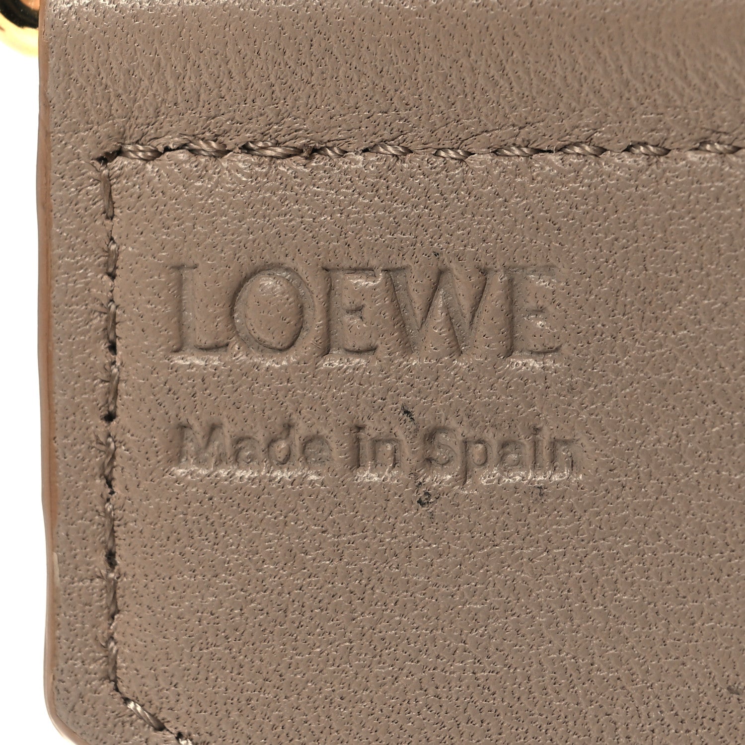 Loewe Calfskin Jacquard Webbing Anagram Strap Ecru Natural 5 of 6