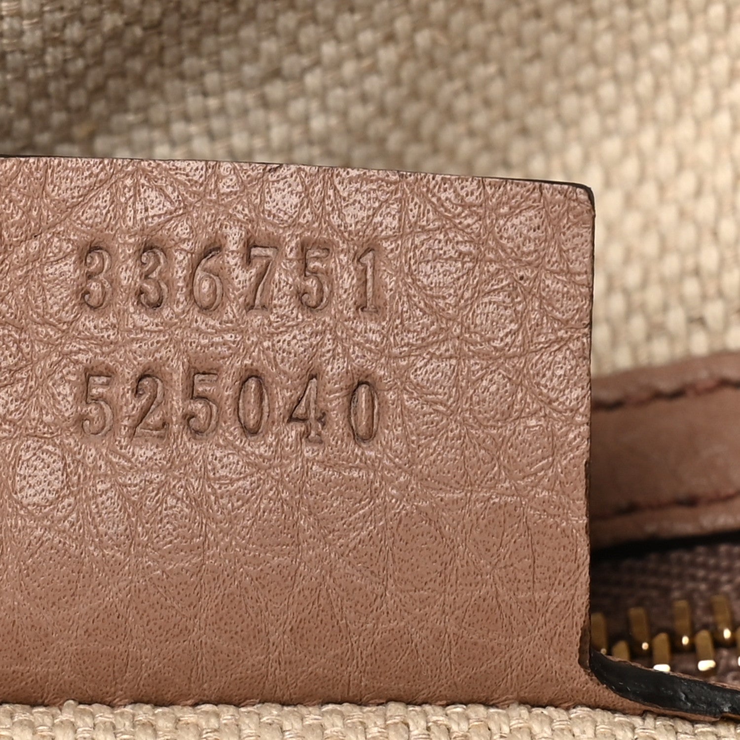 Gucci Pebbled Calfskin Small Soho Shoulder Bag Light Pink 7 of 10
