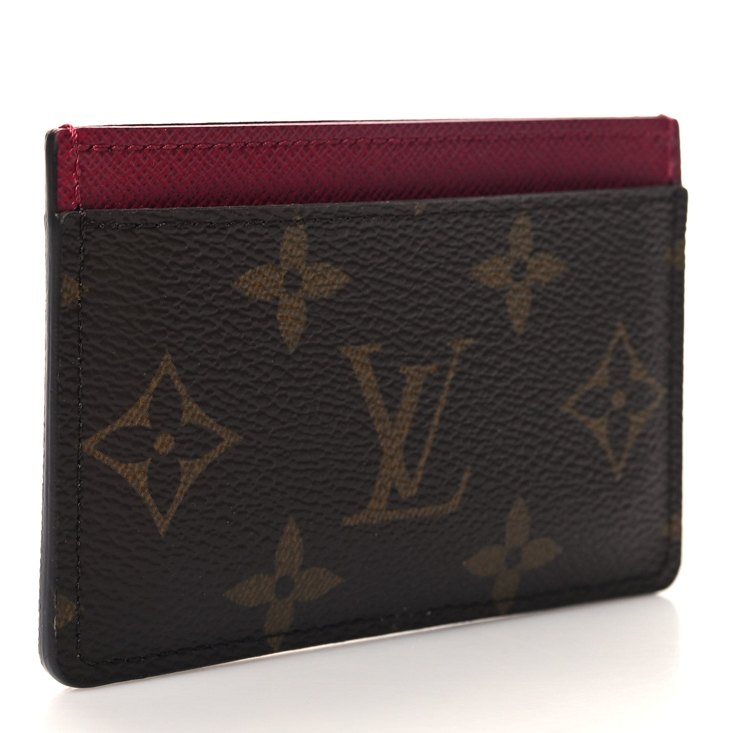 Louis Vuitton LOUIS VUITTON Monogram Card Holder Fuchsia 3 of 6