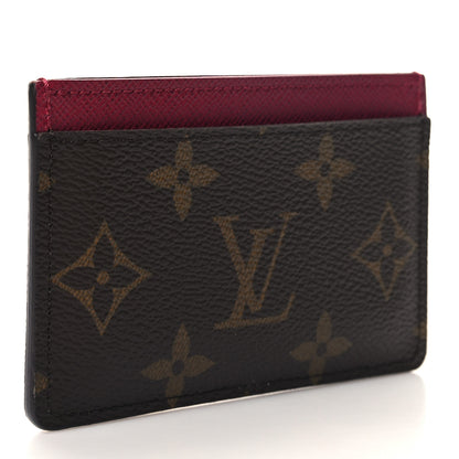 Louis Vuitton LOUIS VUITTON Monogram Card Holder Fuchsia 3 of 6