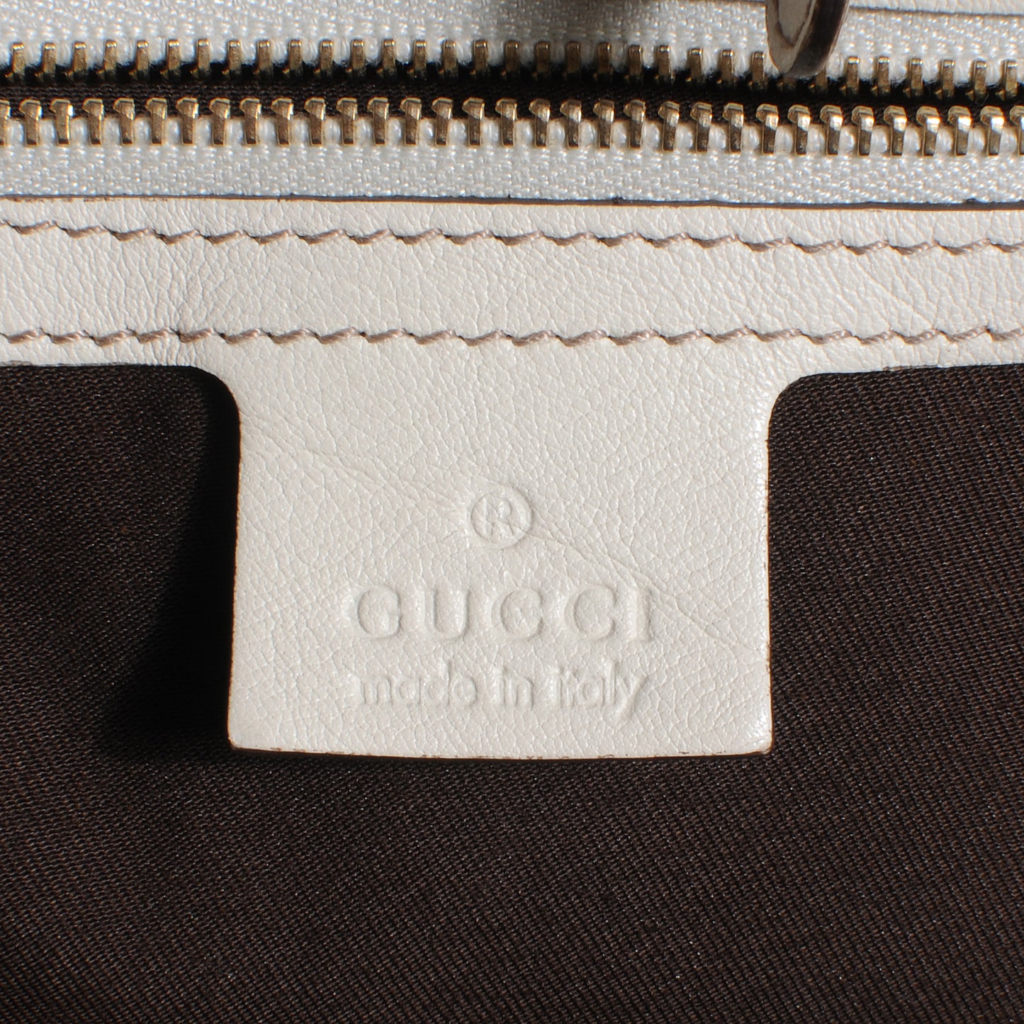 Monogram Pelham Medium Shoulder Bag White