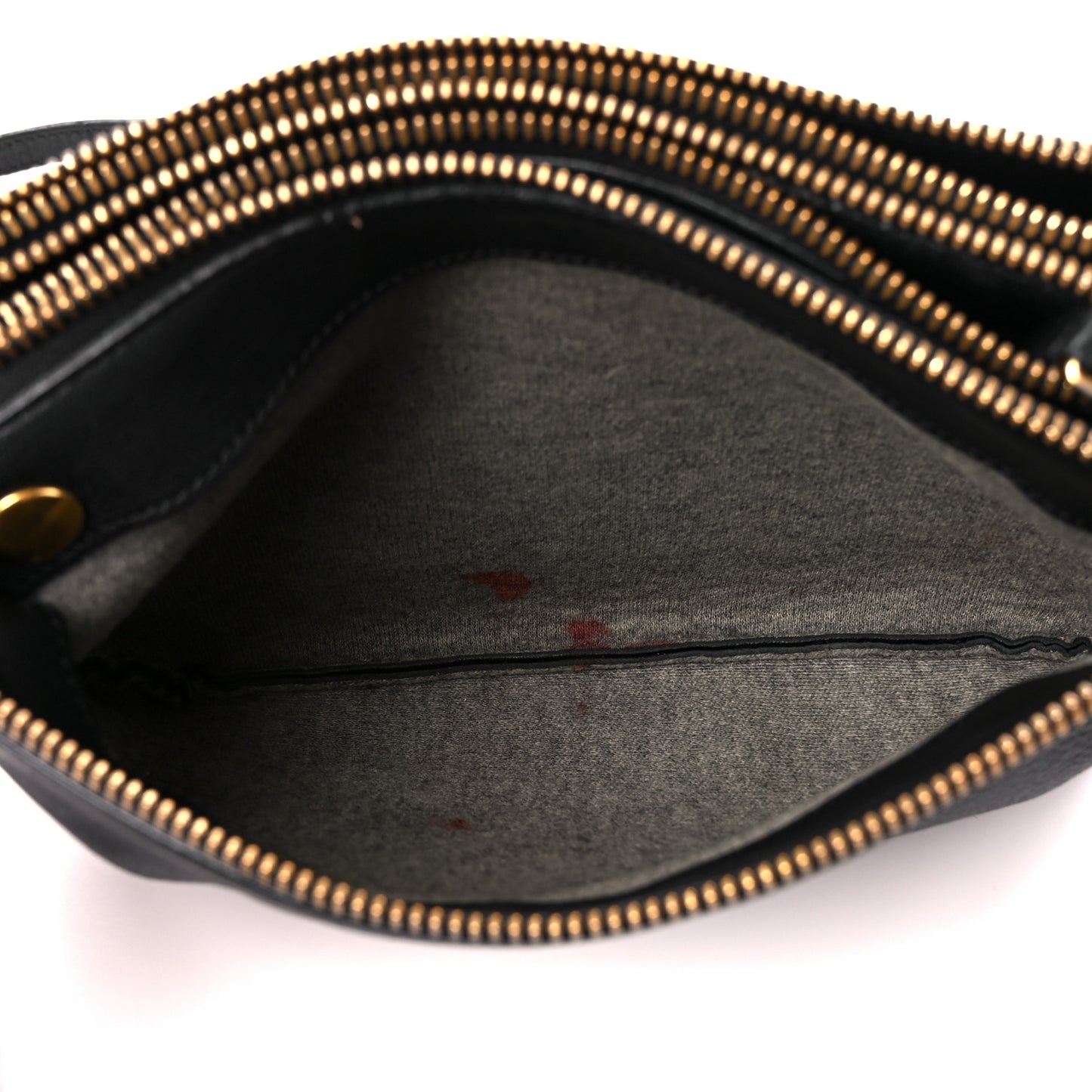Lambskin Small Trio Crossbody Bag Black