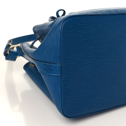 Louis Vuitton Epi Petit Noe Blue 7 of 10