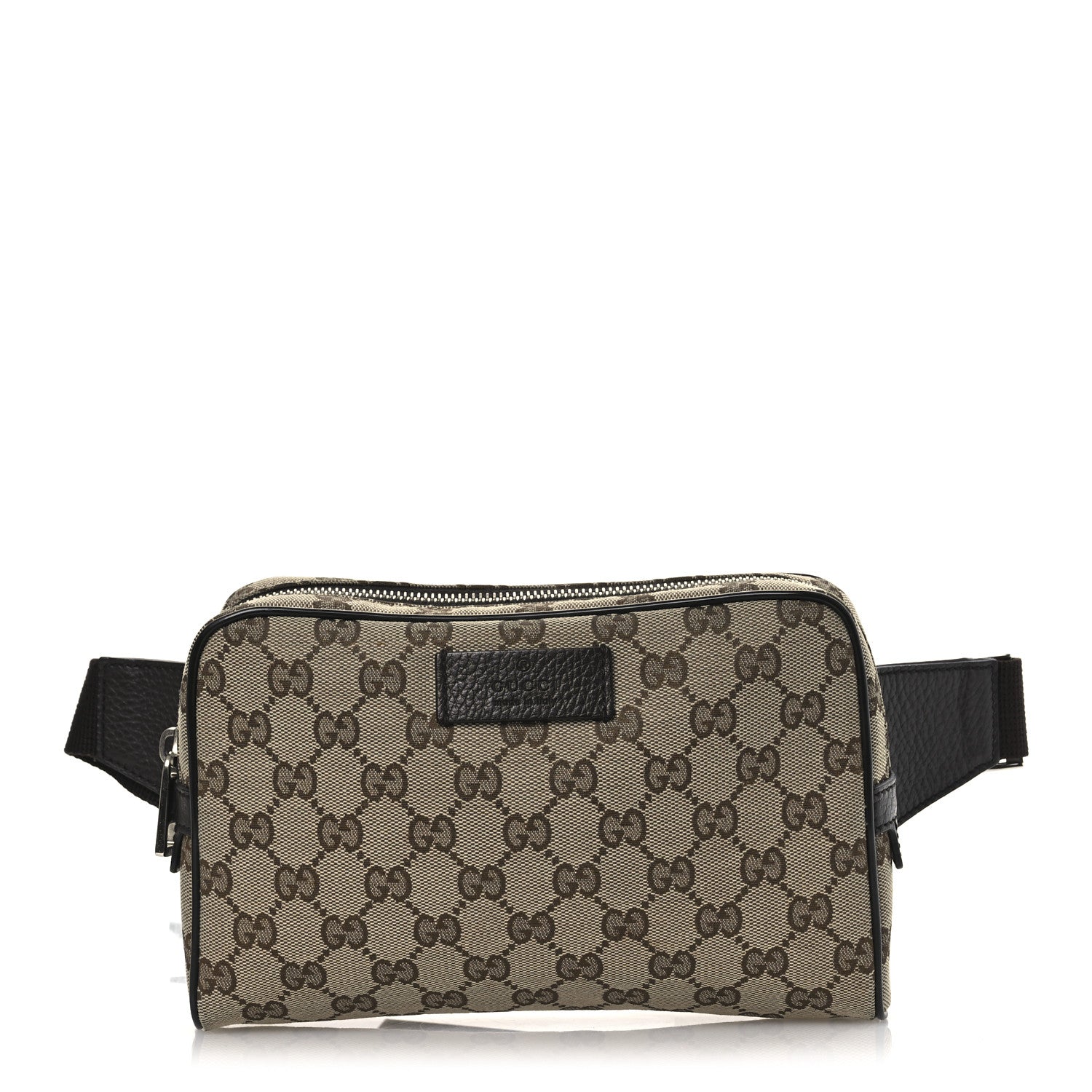 Gucci Monogram Belt Bag Dark Brown 1 of 15