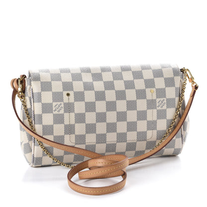 Louis Vuitton Damier Azur Favorite MM 3 of 11