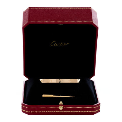 Cartier 18K Yellow Gold LOVE Bracelet 19 5 of 5