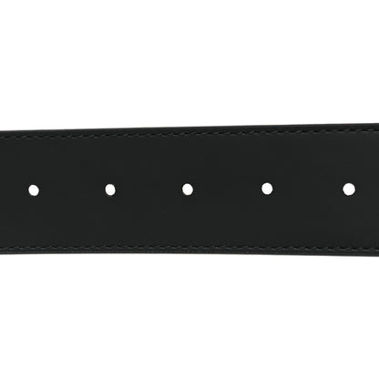 Louis Vuitton Monogram Eclipse Taigarama 40mm LV Initiales Reversible Belt 85 34 Black 6 of 8