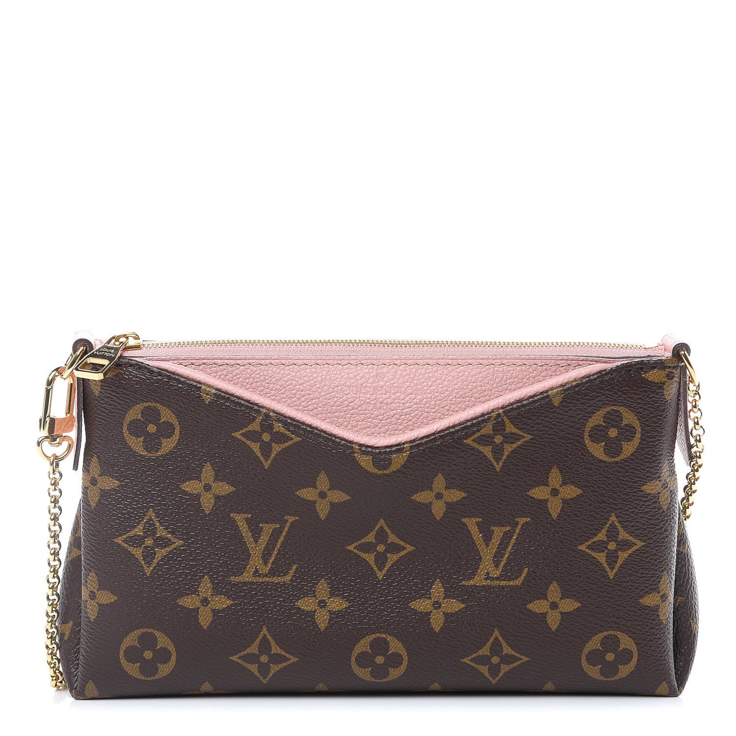 Monogram Pallas Clutch Rose Poudre
