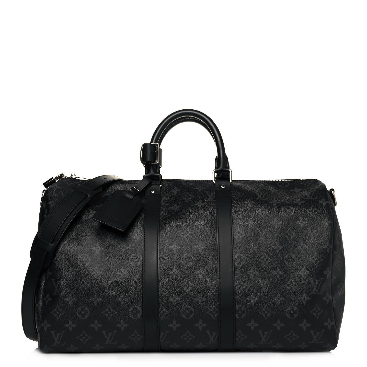 Louis Vuitton Monogram Eclipse Keepall Bandouliere 45 1 of 11