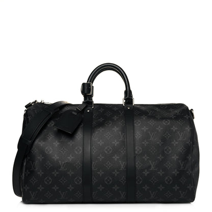Louis Vuitton Monogram Eclipse Keepall Bandouliere 45 1 of 11