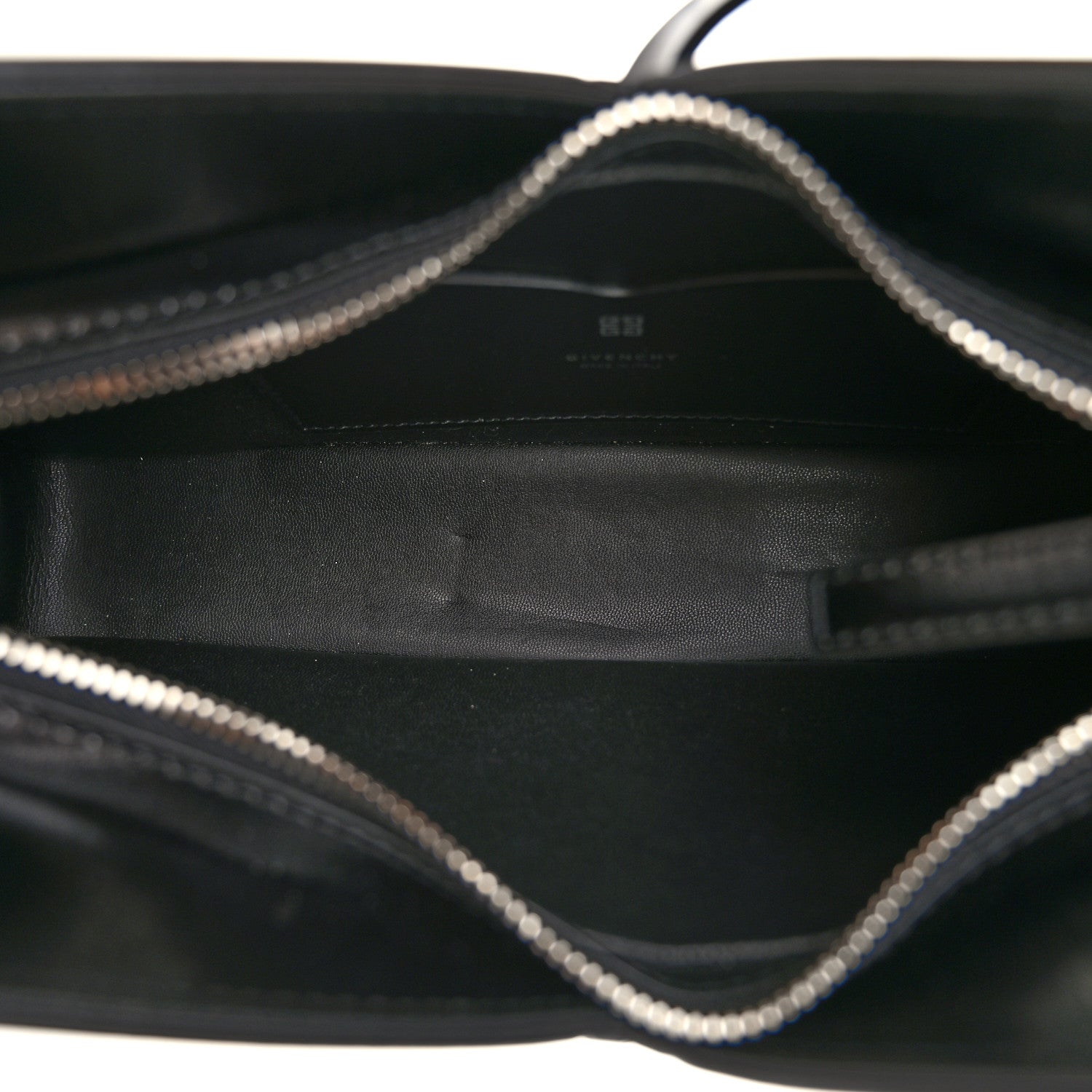 Givenchy Box Calfskin Small Zipped Cut Out Shoulder Bag Black 5 of 9