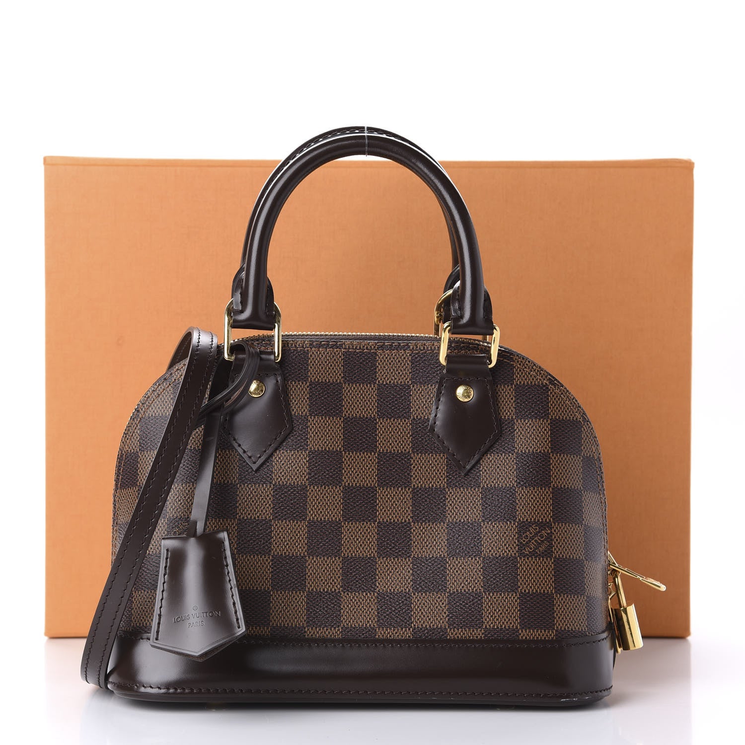 Louis Vuitton Damier Ebene Alma BB 10 of 10