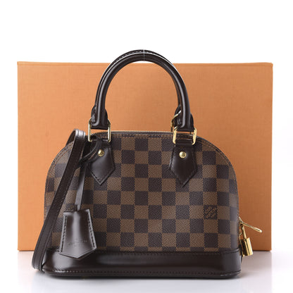 Louis Vuitton Damier Ebene Alma BB 10 of 10