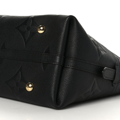 Louis Vuitton Empreinte Monogram Giant CarryAll MM Black 8 of 8