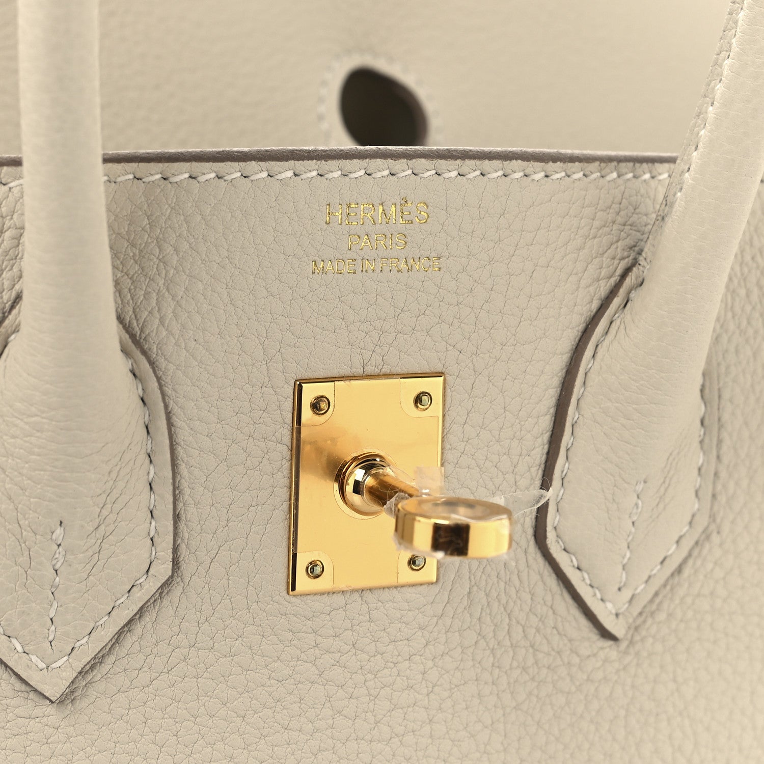 Hermes Togo Birkin 25 Craie 6 of 13