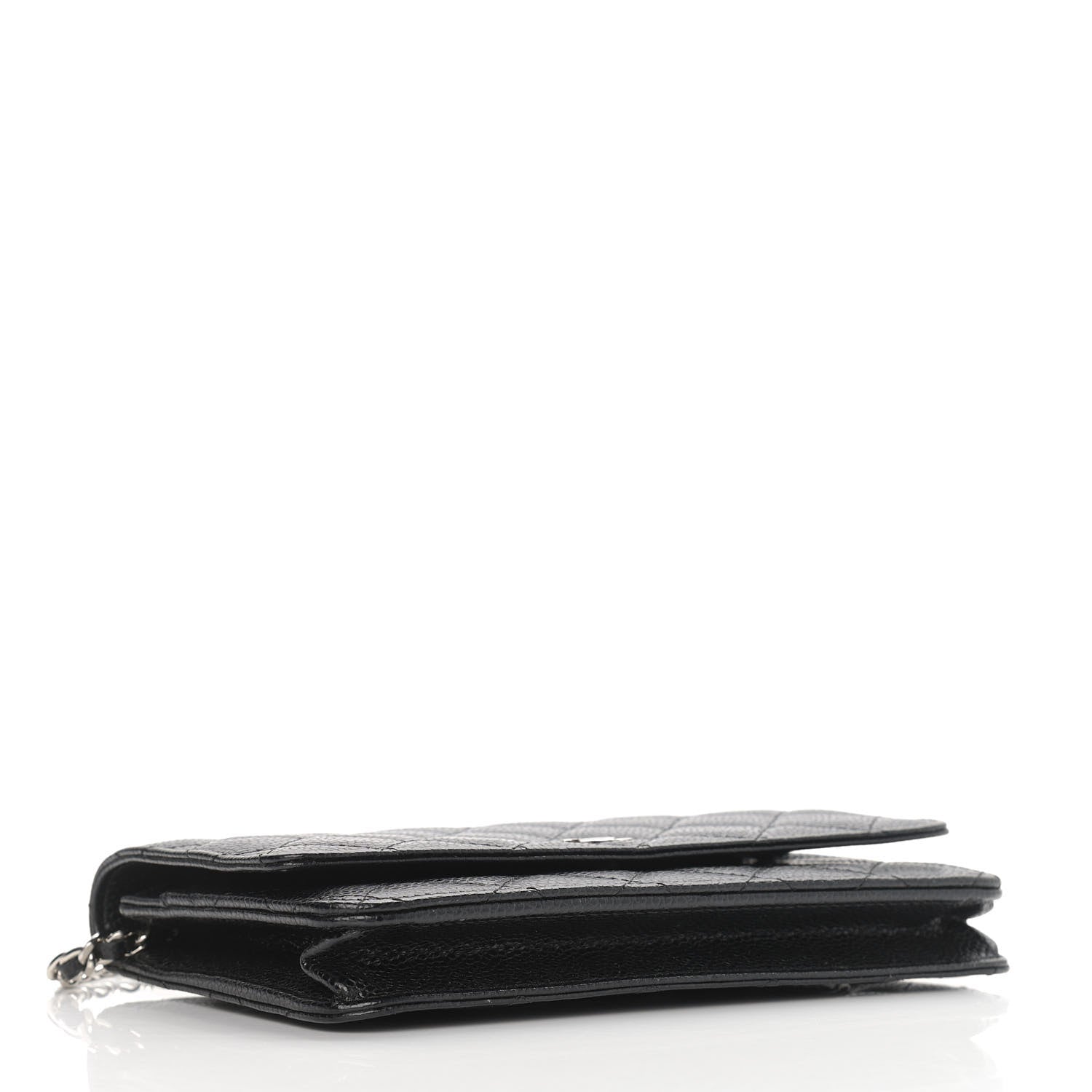 Chanel Caviar Quilted Wallet On Chain WOC Black 4 of 13