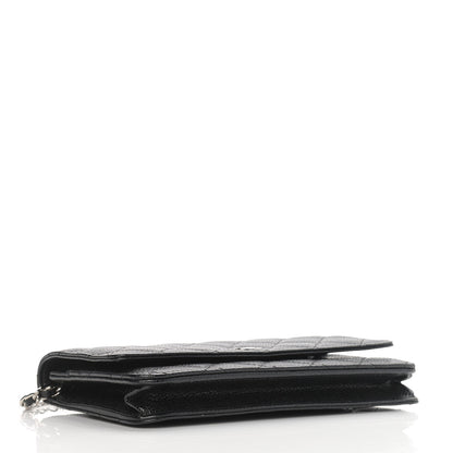 Chanel Caviar Quilted Wallet On Chain WOC Black 4 of 13