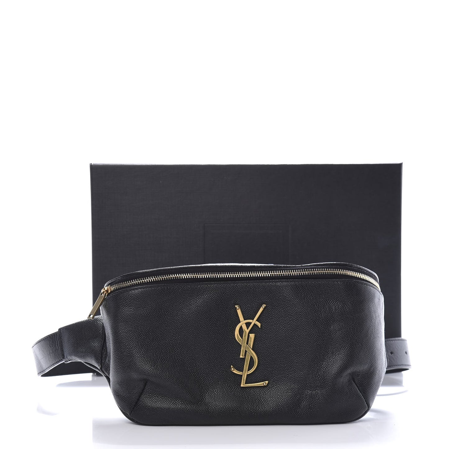Grain De Poudre Monogram Belt Bag Black