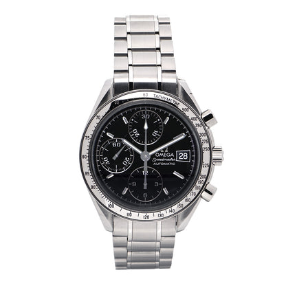 Omega Stainless Steel 39mm Speedmaster Chronograph Automatic Watch Black 3513.50 1 of 5