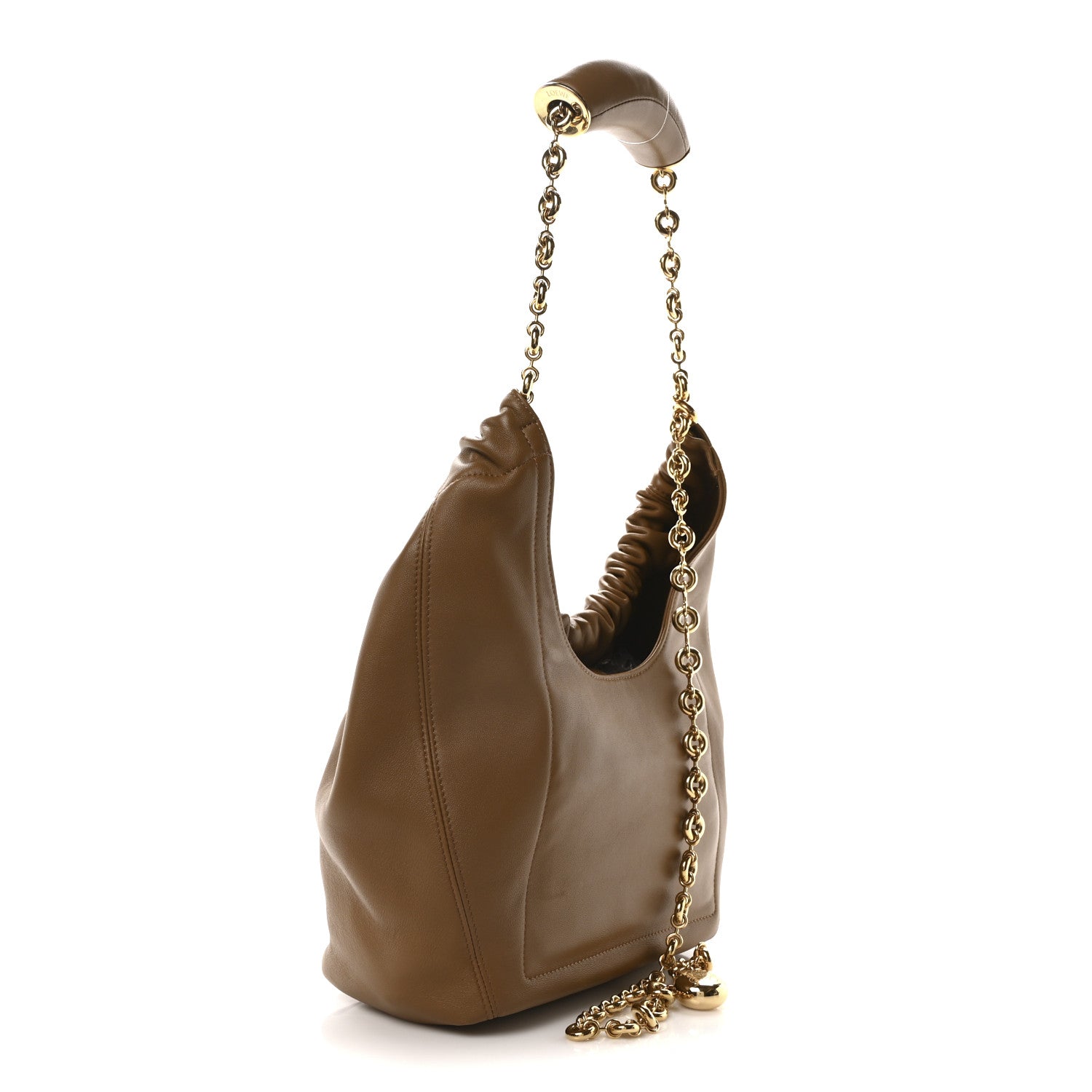 Loewe Nappa Small Squeeze Bag Oak 3 of 9