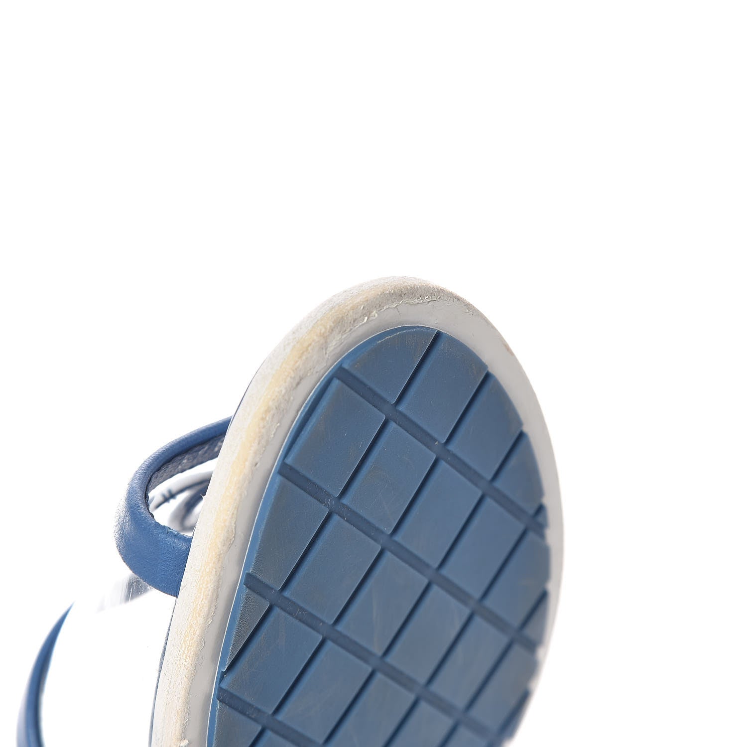 Chanel Lambskin PVC Mule 37.5 Transparent Blue 8 of 8