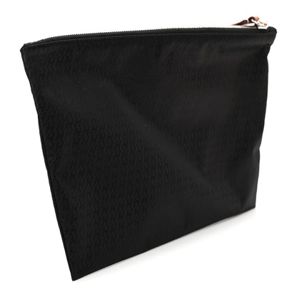 Hermes Technical Silk H En Bias Silky Pocket Cosmetic Case Black 3 of 8
