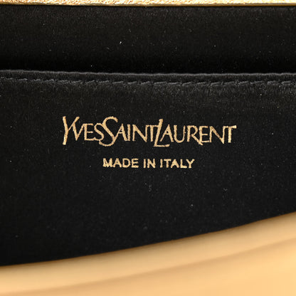 Saint Laurent Metallic Calfskin Monogram Large Belle De Jour Clutch Gold 6 of 11